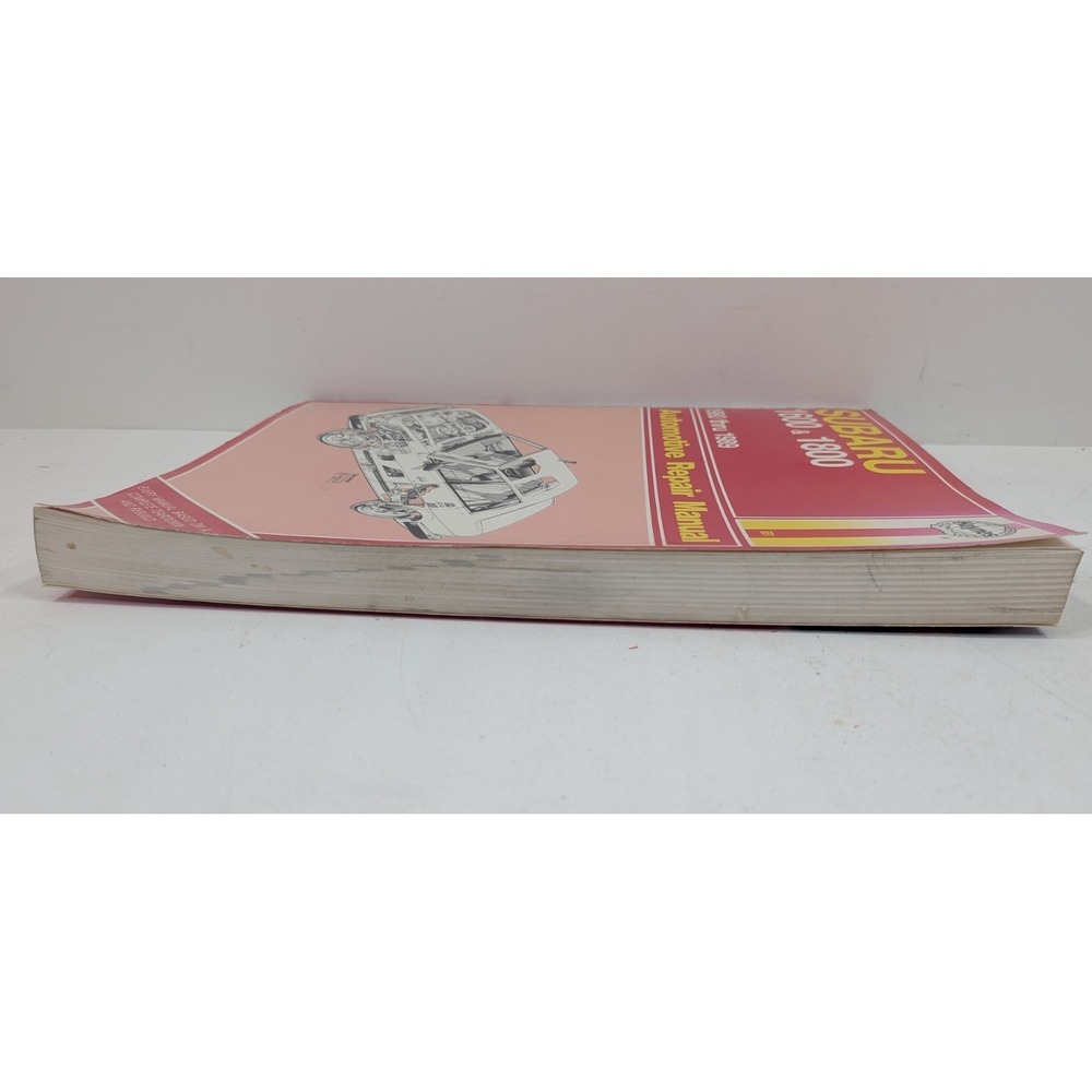 SUBARU 1600 and 1800 1991-1992 all models Haynes Automotive Repair Manual #681 - Picture 5 of 7
